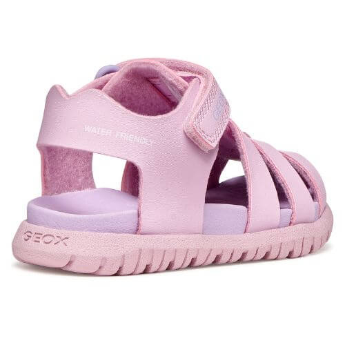 Sandale copii fete din material sintetic Geox, Roz/Liliac - B556BA_000BC_C8842 [4]