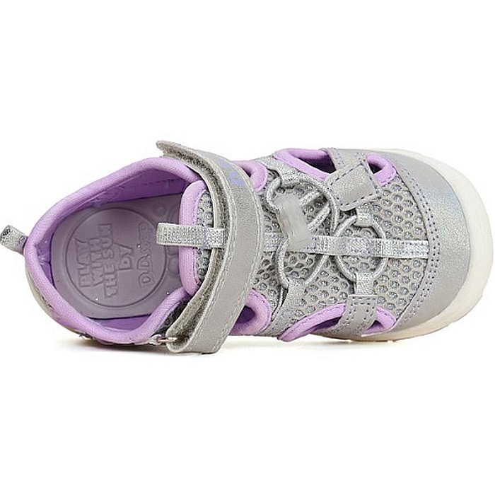 Sandale copii fete din canvas DD Step, Mov - G065-41453D [5]