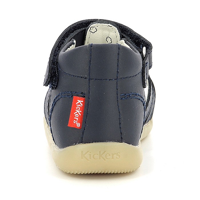 Sandale copii baieti din piele Kickers, Albastru - 962450-10-102 [5]