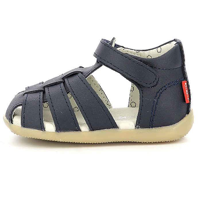 Sandale copii baieti din piele Kickers, Albastru - 962450-10-102 [3]