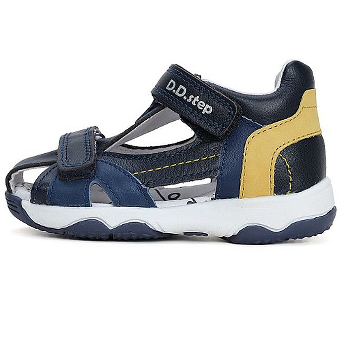 Sandale copii baieti din piele DD Step, Albastru - G064-41451 [2]