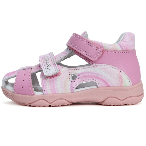 Sandale copii fete din piele DD Step, Roz - G064-41911B [2]