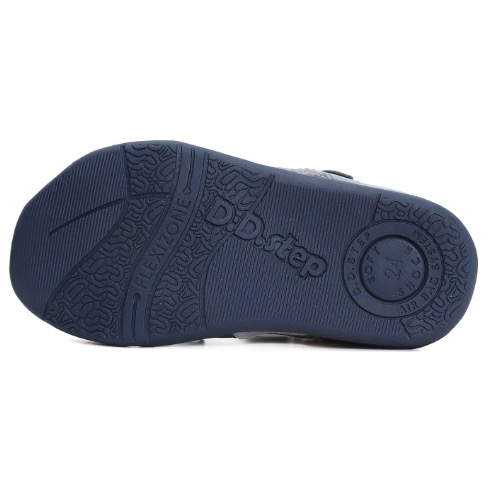 Sandale copii baieti din piele DD Step, Albastru - G075-41154 [6]
