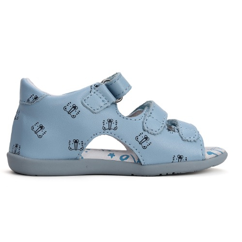 Sandale copii baieti din piele DD Step, Albastru - G075-41906 [3]