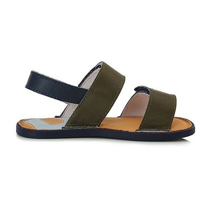 Sandale copii baieti din piele DD Step, Verde - G076-356AL [3]