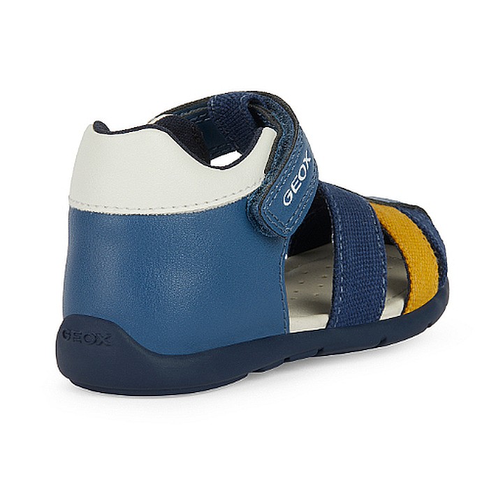 Sandale copii baieti din piele Geox, Albastru - B451PC_05410_C4B2V [3]
