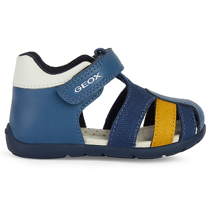 Sandale copii baieti din piele Geox, Albastru - B451PC_05410_C4B2V [2]