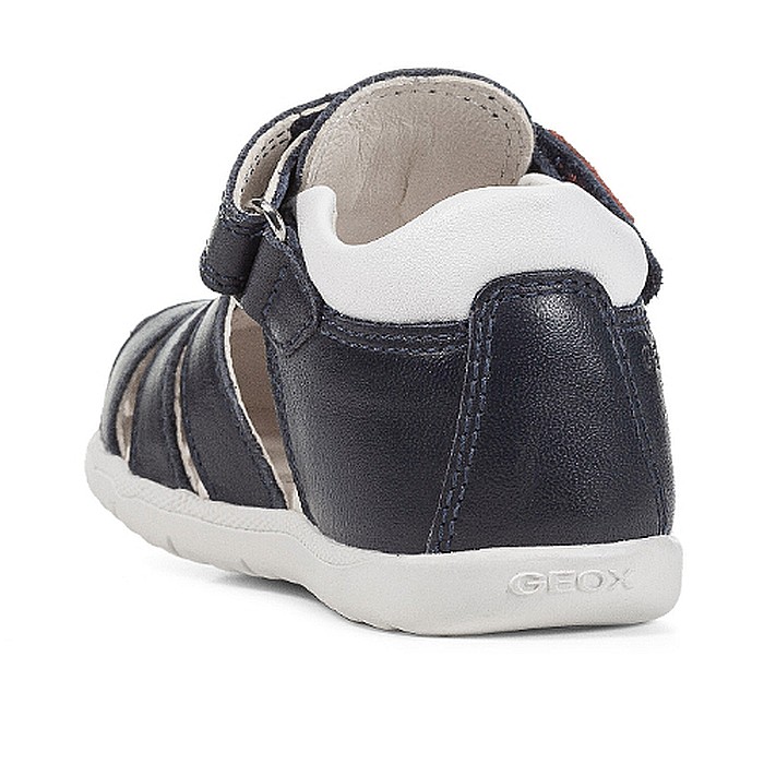 Sandale copii baieti din piele Geox, Albastru - B254VA_08554_C4002 [4]