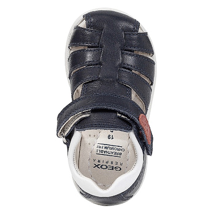 Sandale copii baieti din piele Geox, Albastru - B254VA_08554_C4002 [5]