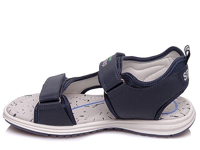 Sandale copii baieti din piele Weestep, Albastru - R511361018 DB [2]