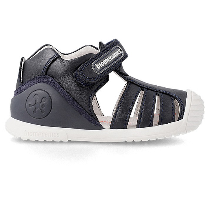 Sandale copii baieti din piele Biomecanics, Albastru - 222143-A [4]