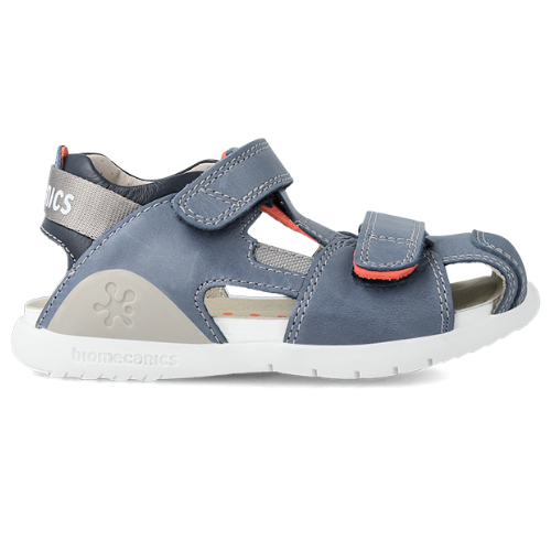 Sandale copii baieti din piele Biomecanics, Albastru - 212183-A [5]
