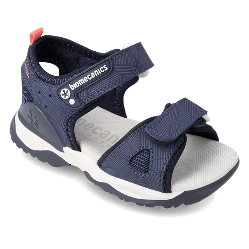 Sandale copii baieti din textil Biomecanics, Albastru - 222261-A [3]