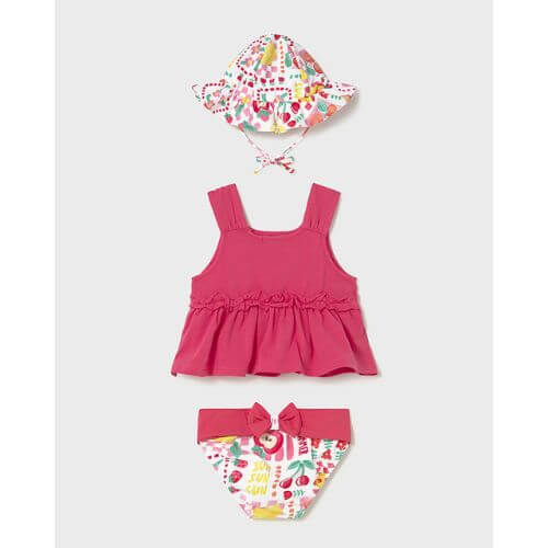 Set 3 piese pentru fete articole de plaja Mayoral, Multicolor - 1654-14 [4]