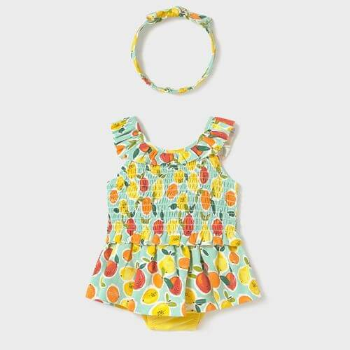 Set de bluza si fusta scurta pentru fete Mayoral, Multicolor - 1930-10 [3]