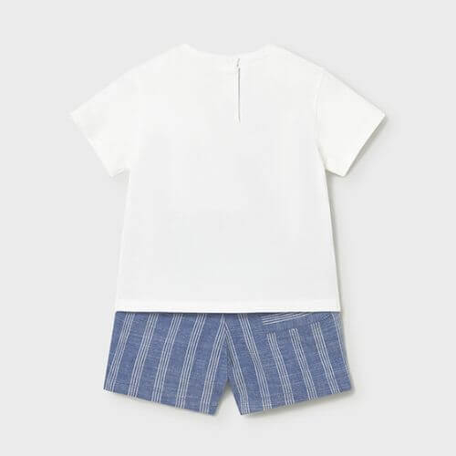 Set din 2 piese pentru baieti Mayoral, Alb-Albastru - 1227-96 [4]