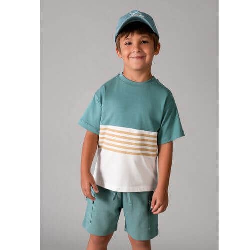 Set din 3 piese pentru baieti Mayoral, Verde - 3601-18 [2]