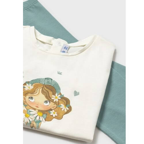 Set din 3 piese pentru fete Mayoral, Mint - 1749-88 [2]