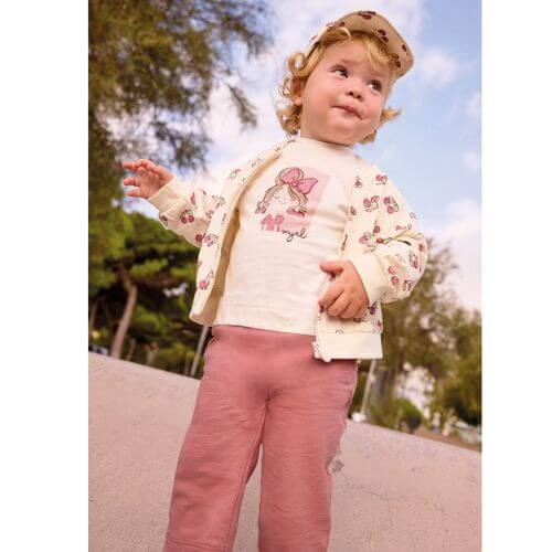 Set 3 piese cu imprimeu pentru fete Mayoral, Blush - 1830-37 [2]