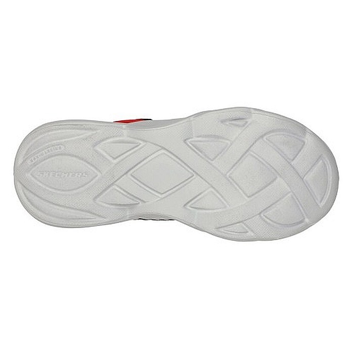 Pantofi copii baieti cu LED din textil Skechers, Gri -  401650L [4]