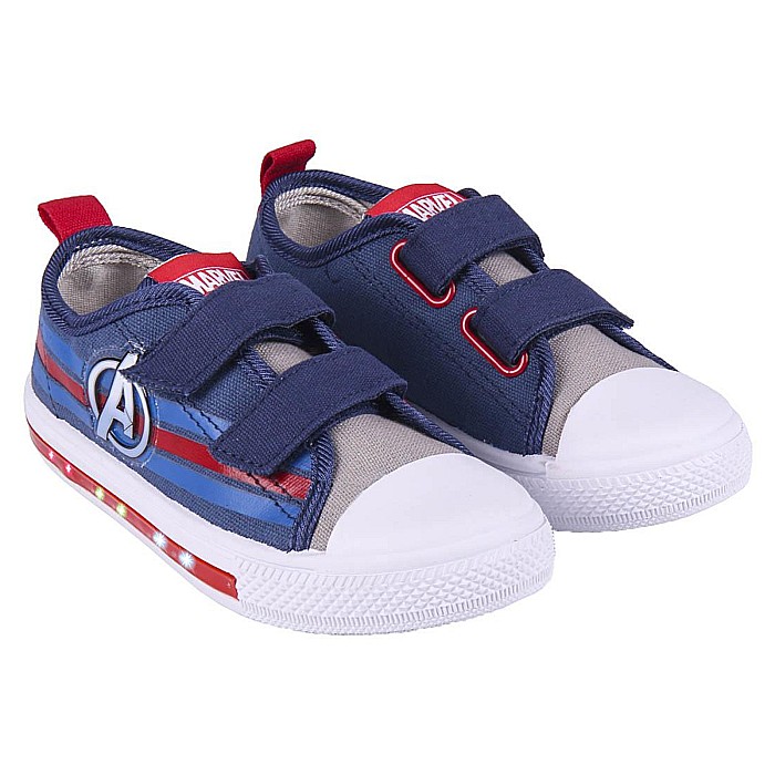 Pantofi copii baieti Avengers cu LED din textil Cerda, Albastru - 2300004712 [2]