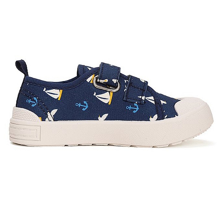 Pantofi copii baieti din canvas DD Step, Albastru - CSB-41812A [3]