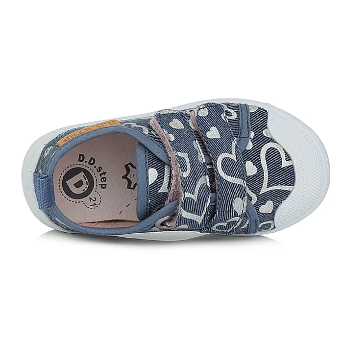 Pantofi copii fete textil DD Step, Albastru - CSG-369A [4]