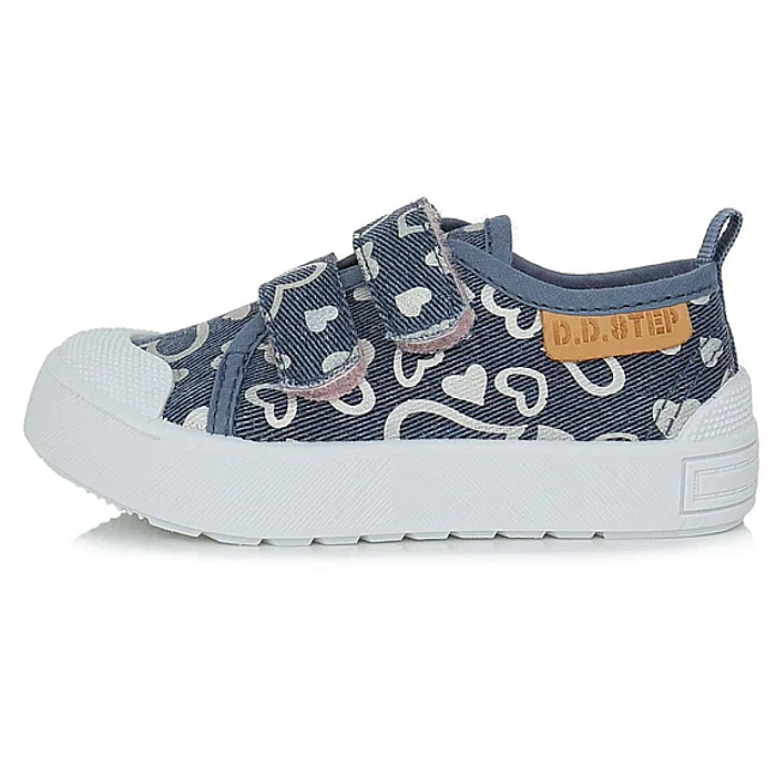 Pantofi copii fete textil DD Step, Albastru - CSG-369A [2]
