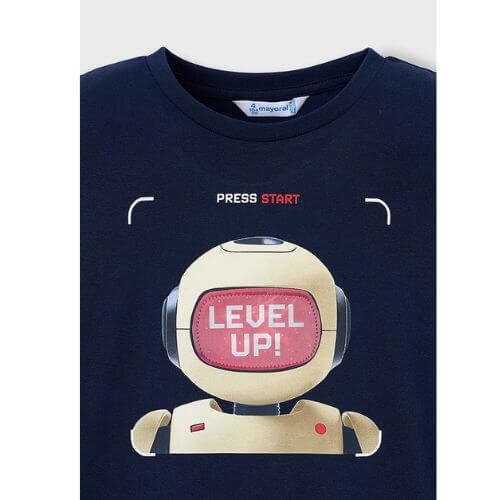 Tricou interactiv robot pentru baieti Mayoral, Navy - 3065-40 [3]