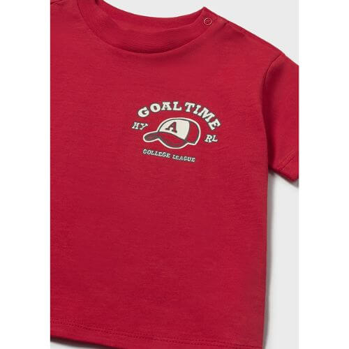 Tricou din bumbac pentru baieti Mayoral, Tomato - 1007-79 [2]