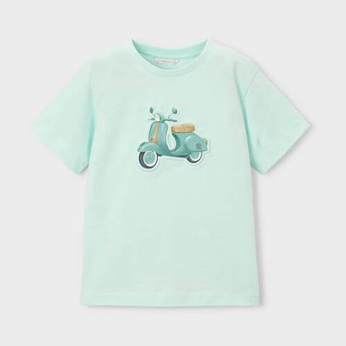 Tricou din bumbac pentru baieti Mayoral, Mint - 3059-25 [2]