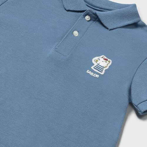 Tricou tip polo pentru baieti Mayoral, Albastru - 1108-062 [3]