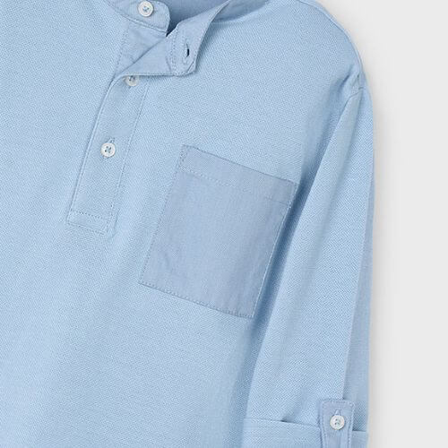 Bluza tip polo pentru baieti Mayoral, Albastru - 311-073 [2]