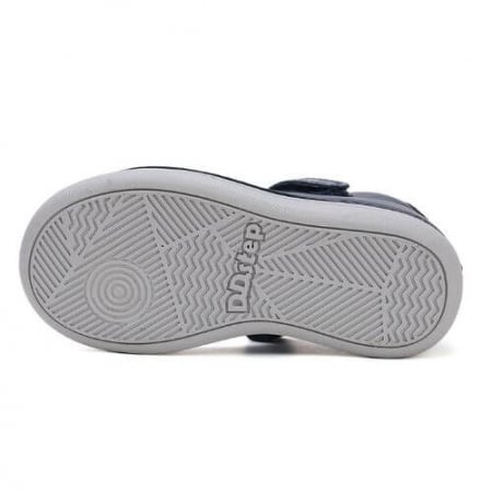 Balerini copii fete din piele DD Step, Albastru - H078-51150 [5]