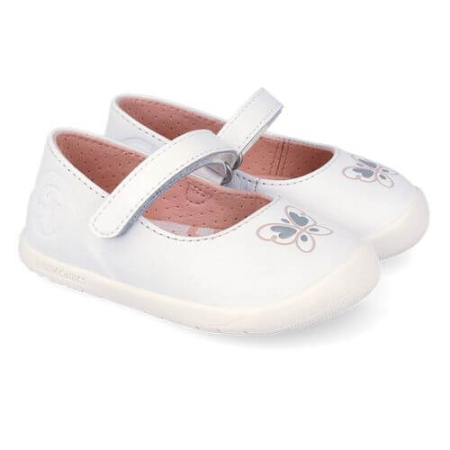 Pantofiori sport fete - Pantofi sport din piele 262155-C050