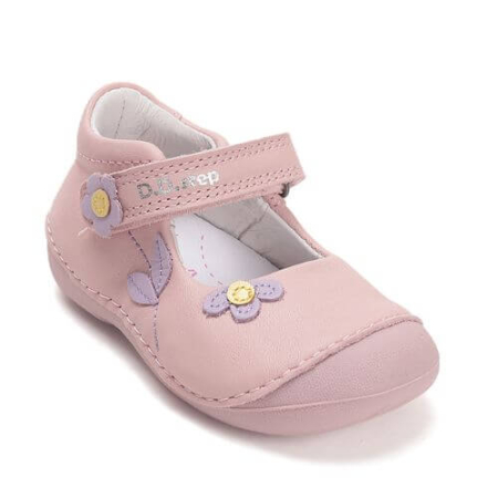 Balerini copii fete din piele DD Step, Roz - H015-61614A [1]