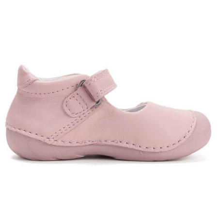 Balerini copii fete din piele DD Step, Roz - H015-61614A [3]