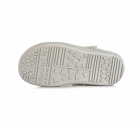 Pantofi copii fete din piele DD Step, Alb - 063-20L [5]