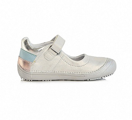 Pantofi copii fete din piele DD Step, Alb - 063-20L [2]