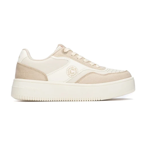 Noua colectie Xti - Pantofiori din piele sintetică XTI, Crem - 17600401