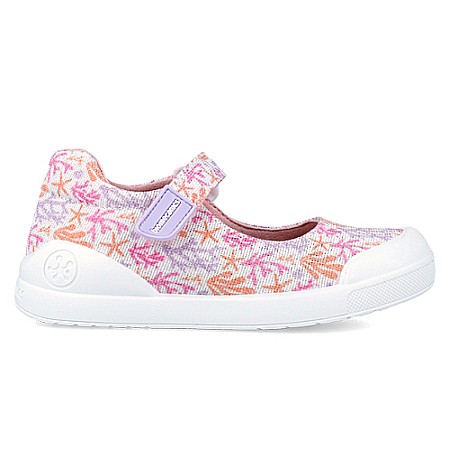 Pantofi copii fete din textil Biomecanics, Roz - 242292-B [1]