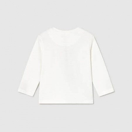 Bluza cu maneca lunga pentru baieti Mayoral, Alb - 2058-082 [3]