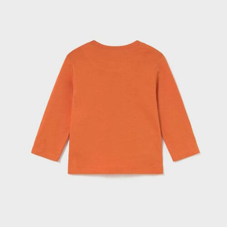 Bluza cu maneca lunga pentru baieti Mayoral, Portocaliu - 2063-010 [3]