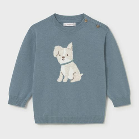 Bluza cu maneca lunga pentru baieti Mayoral, Albastru - 1308-11 [1]