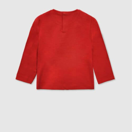 Bluza cu maneca lunga pentru fete Mayoral, Rosu - 116-068 [2]