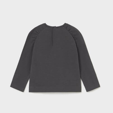 Bluza cu maneca lunga pentru fete Mayoral, Plumb - 2081-087 [2]