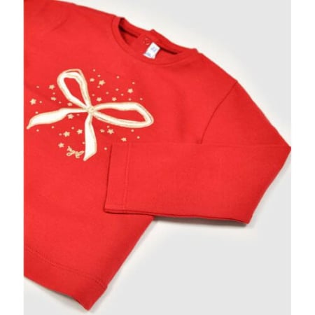 Imbracaminte Copii - Bluza cu maneca lunga pentru fete Mayoral, Rosu - 116-068
