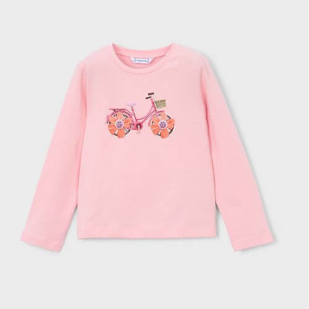 Imbracaminte Copii - Bluza cu maneca lunga pentru fete Mayoral, Blossom - 3019-11