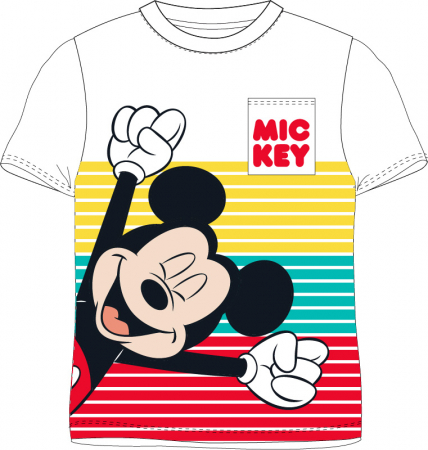 Bluze-Tricouri Baieti - Tricou maneca scurta pentru baieti cu personaj Mickey Mouse - 52-02-9503