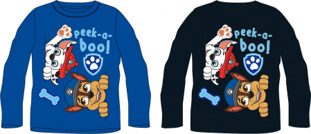 Bluze-Tricouri Baieti - Bluza maneca lunga pentru baieti cu personaj Paw Patrol - 52 02 1618